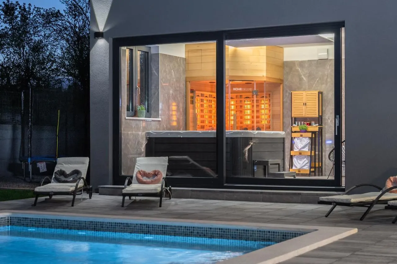 Green Luxury II With Heated Pool, Jacuzzi & Sauna 0*, Ruzici (Sveta Nedelja)