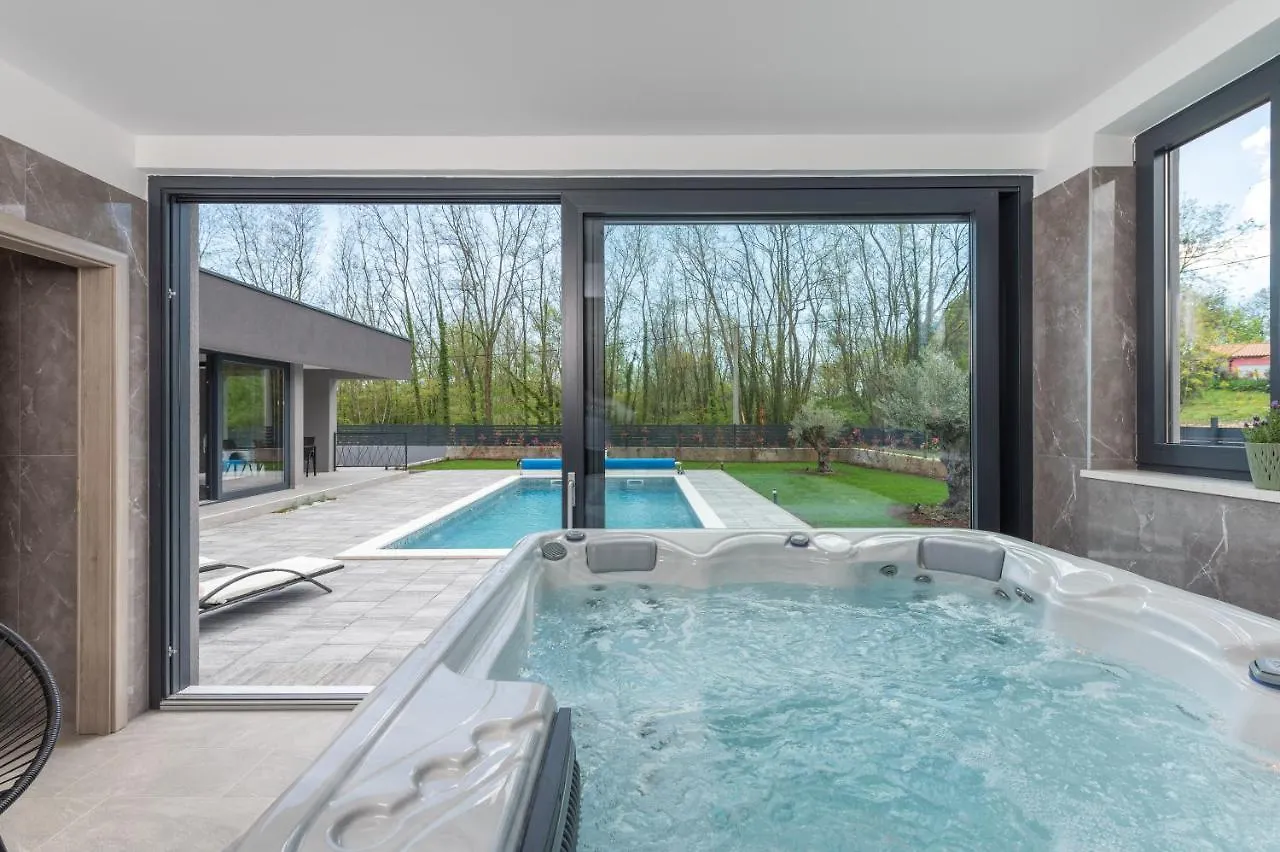 Green Luxury II With Heated Pool, Jacuzzi & Sauna 0*, Ruzici (Sveta Nedelja)